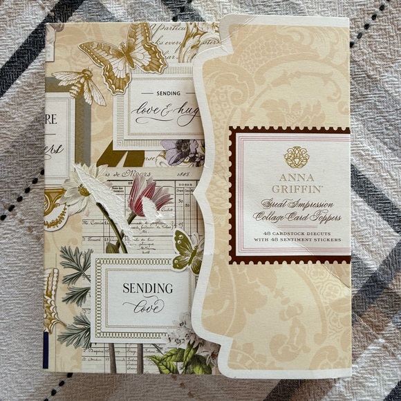 Anna Griffin Card Toppers Great Impression Collage Die Cuts Incomplete - Picture 1 of 5